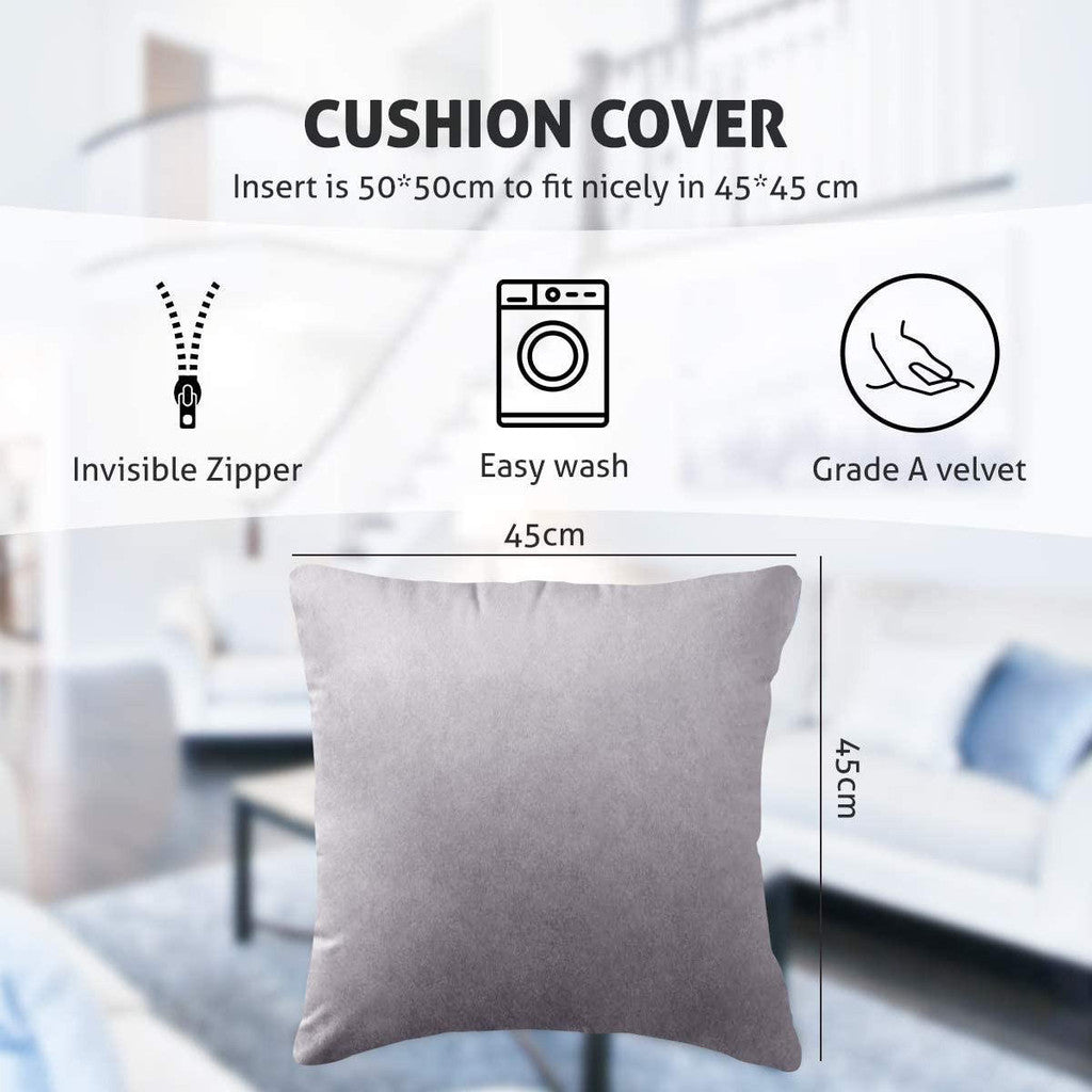Premium Velvet Cushion Covers - 45x45cm