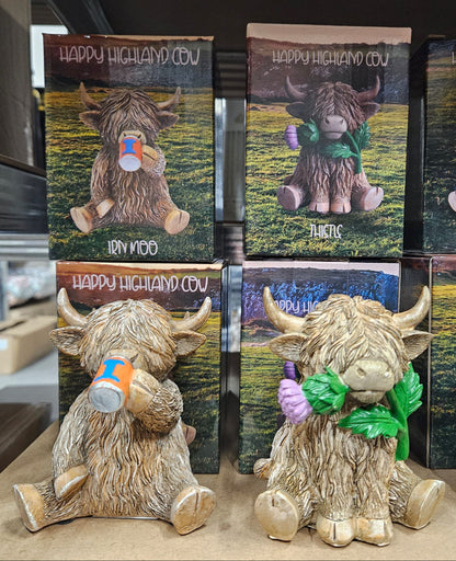 Highland Cow Ornaments