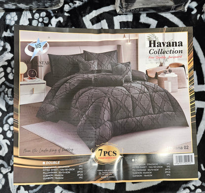 7pc Comforter Bedding Set