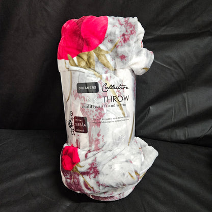 Super Soft Sherpa Backed Fleece Blanket