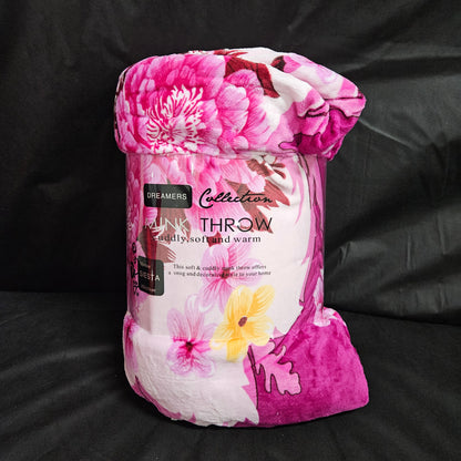 Super Soft Sherpa Backed Fleece Blanket