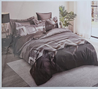 SARA Home Comfort 4PC Duvet Set - Patterned
