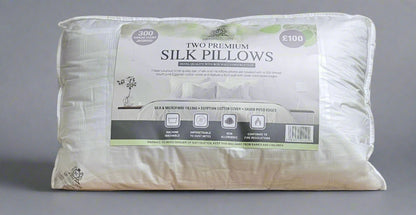 Premium Silk Pillow Pair