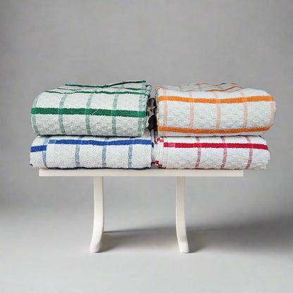 Large Check Teatowels