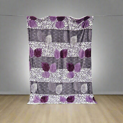 Super Soft Sherpa Backed Fleece Blanket