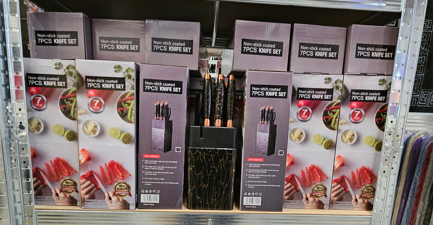 7PC Cooking Set with Stand