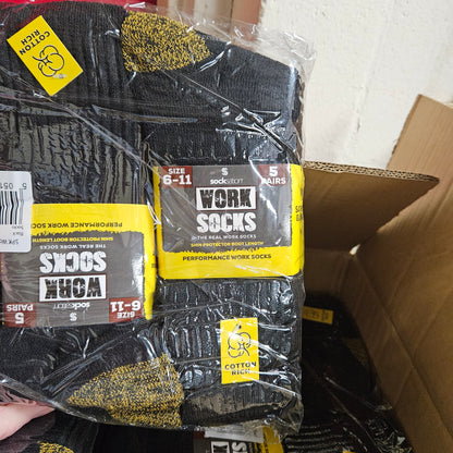 5 Pack Work Socks