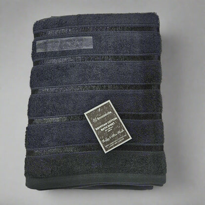 Satin Stripe Egyptian Cotton Bath Sheet
