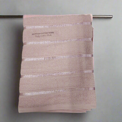Satin Stripe Egyptian Cotton Bath Sheet