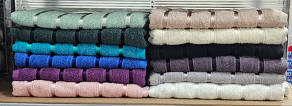 Satin Stripe Egyptian Cotton Bath Sheet