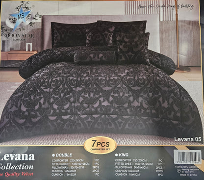 7pc Comforter Bedding Set