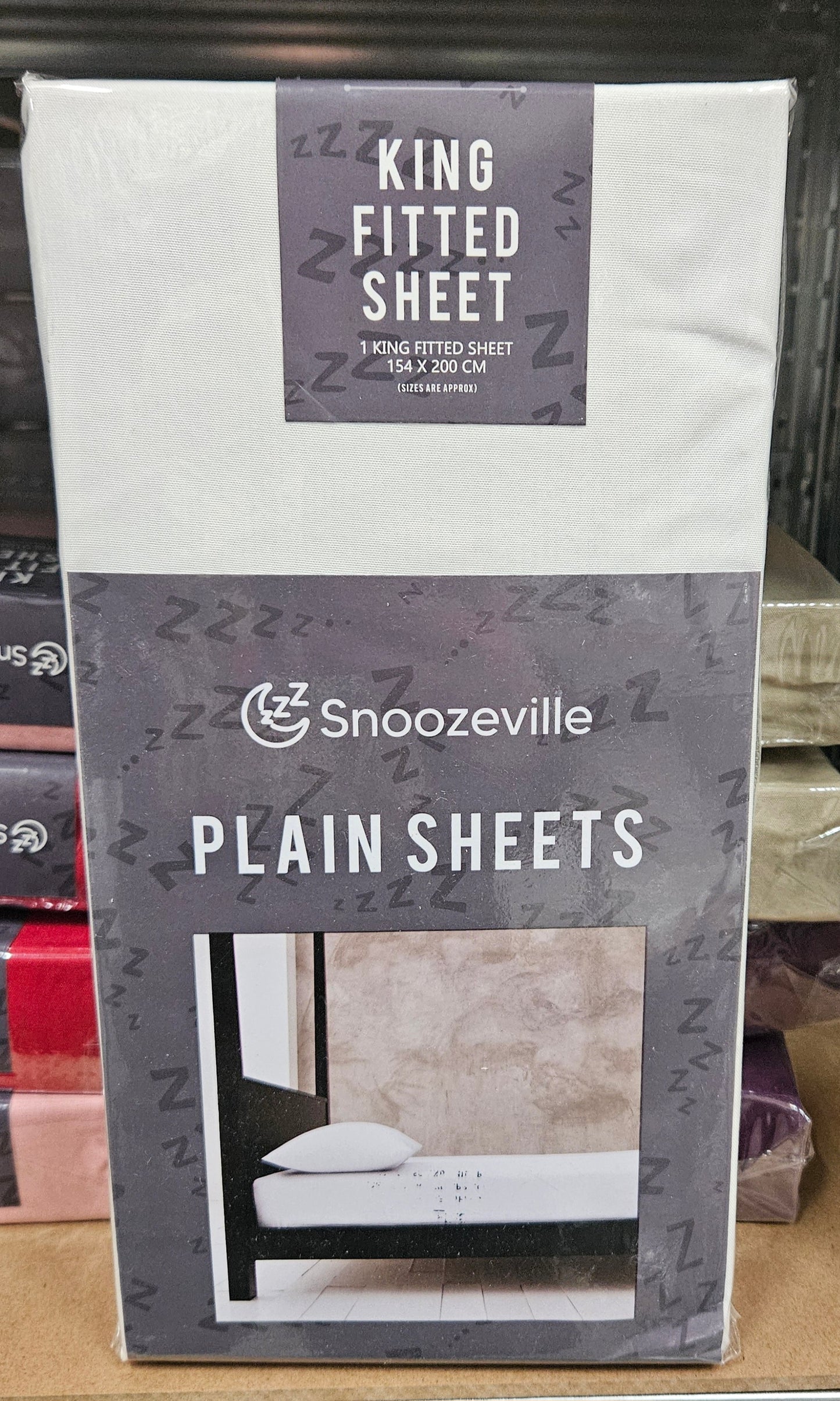 Snoozeville Microfibre Fitted Sheets