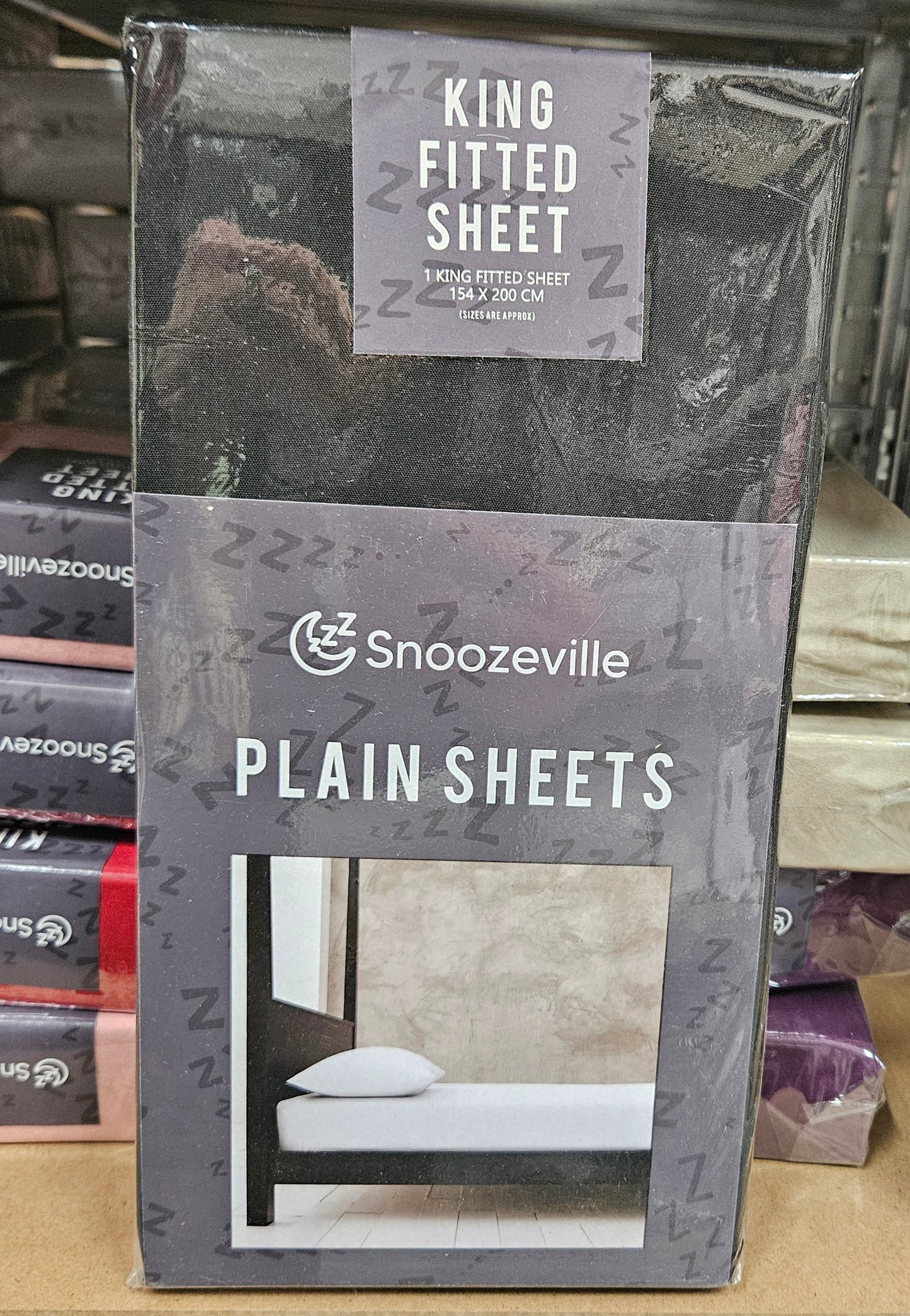 Snoozeville Microfibre Fitted Sheets