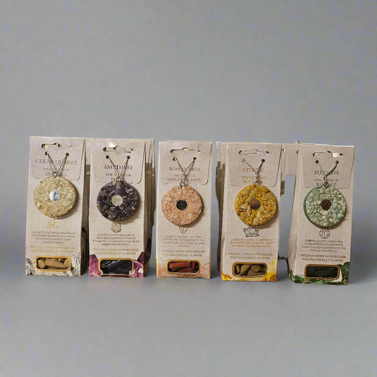 Incense Cones with Stone Holder