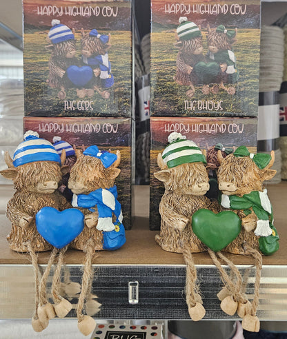 Highland Cow Ornaments