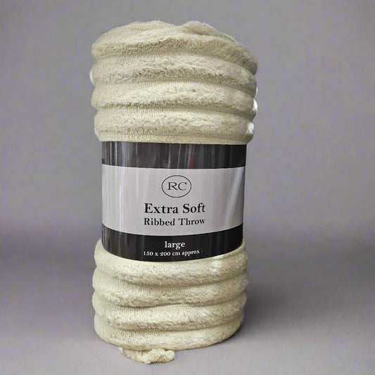 RC Extra Soft Ribbed Throw 150*200cm