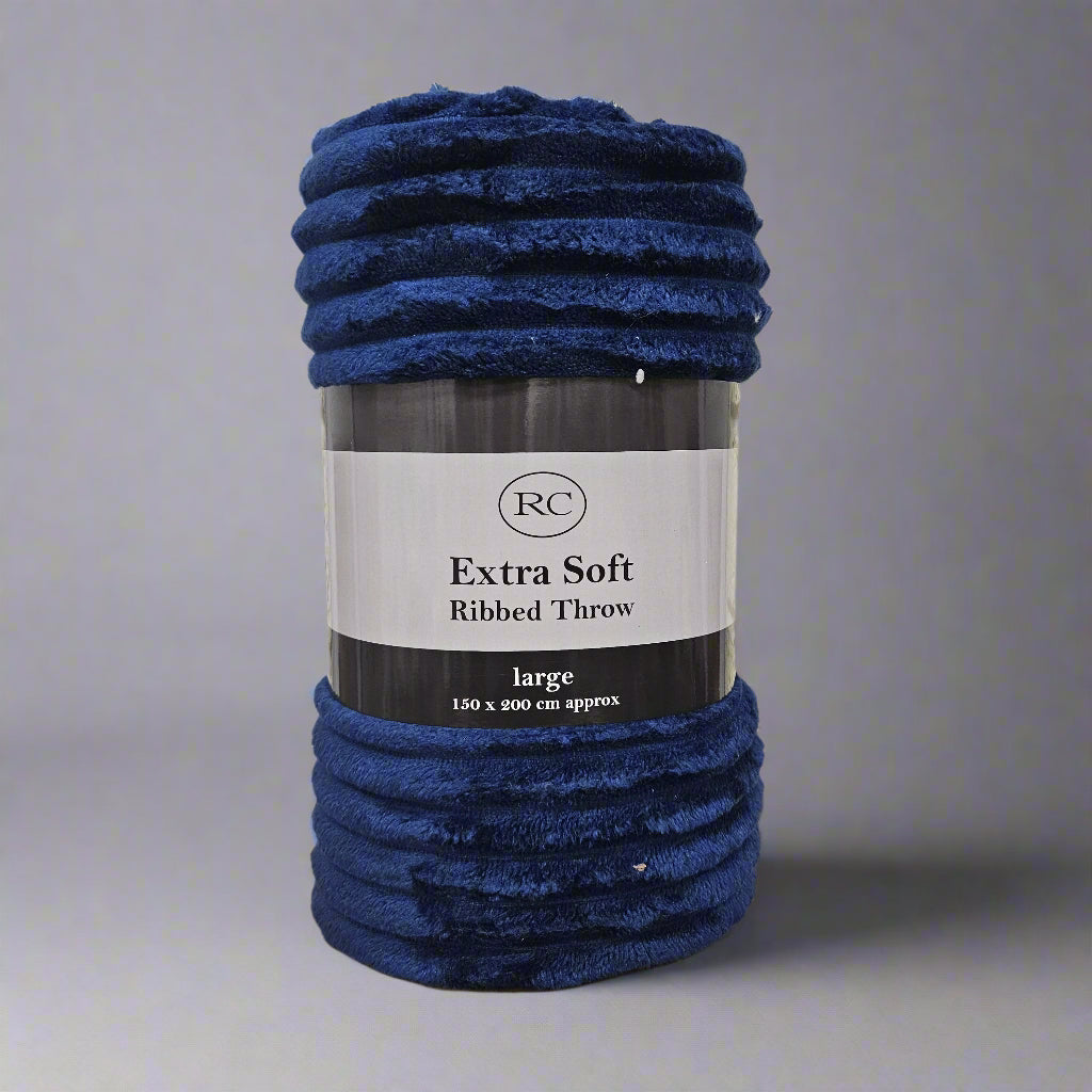 RC Extra Soft Ribbed Throw 150*200cm