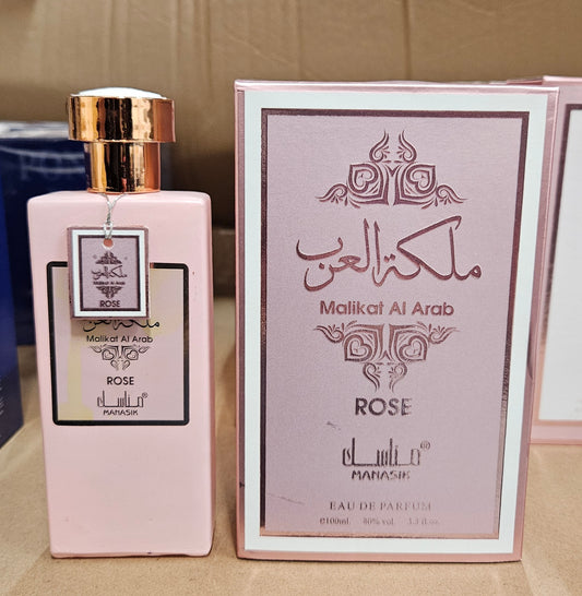Malikat Al Arab - Rose 100ml Eau De Parfum