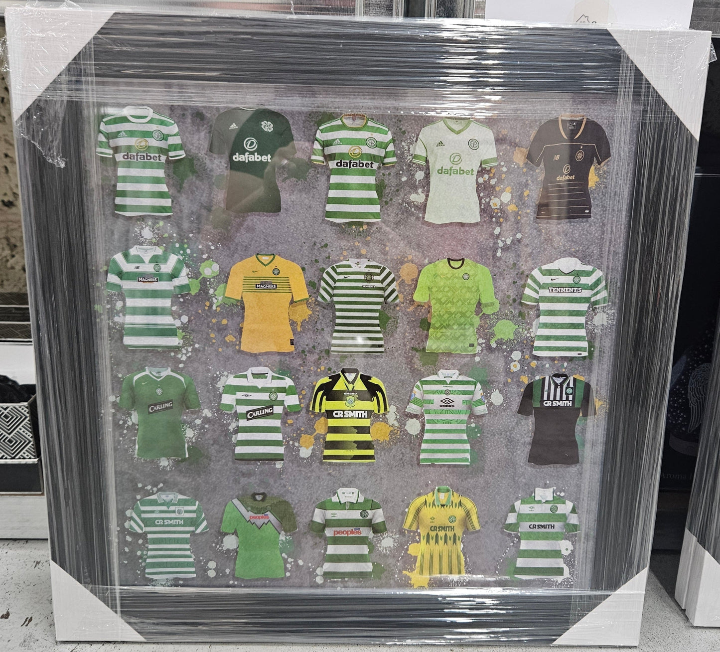 Old Firm - Rangers FC and Celtic FC Prints 47 x47 cm