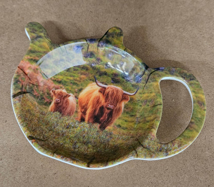 Highland Cow Fine China Kitchen Set