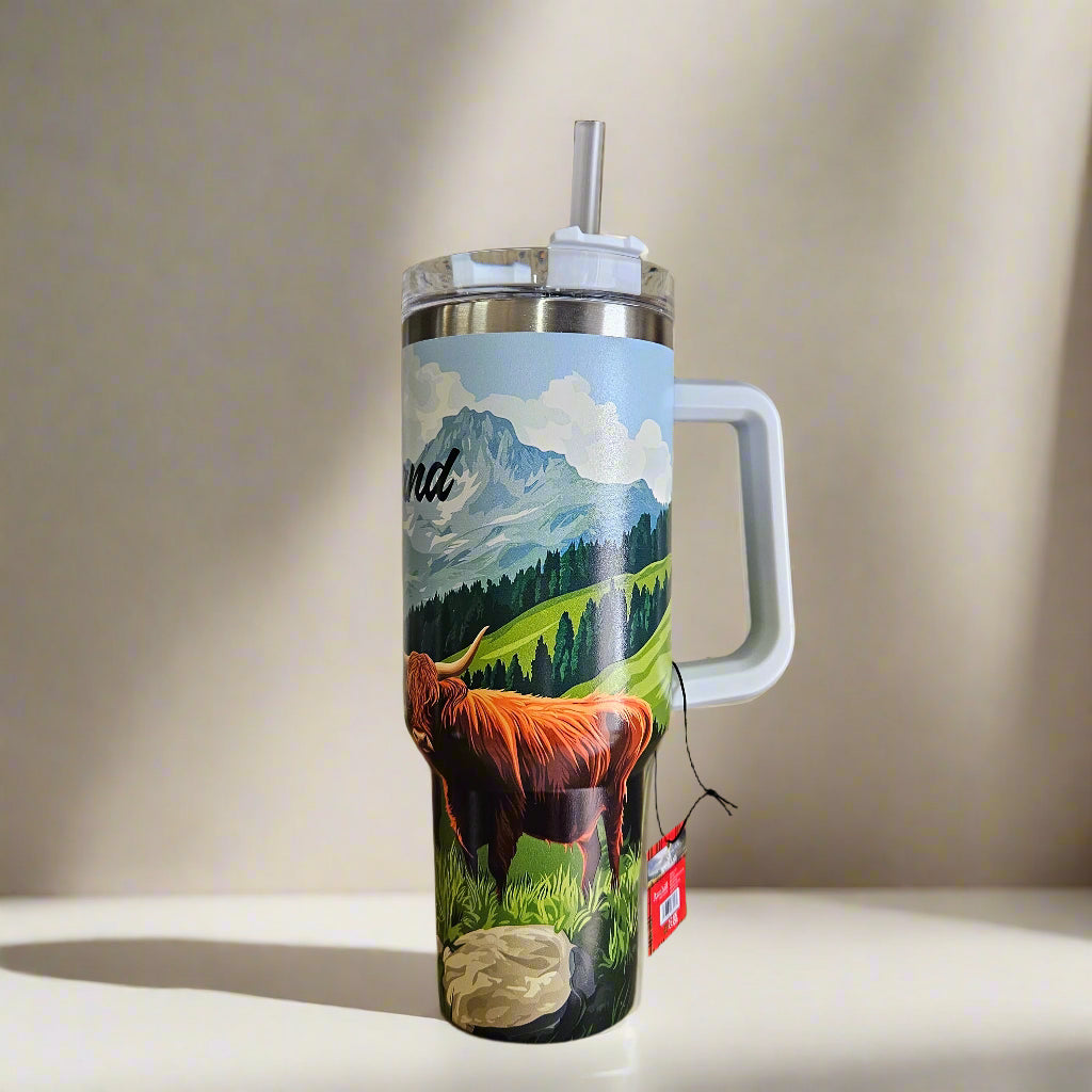 Stainless Steel "Scotland" Drinks Bottles