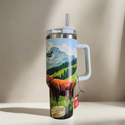 Stainless Steel "Scotland" Drinks Bottles