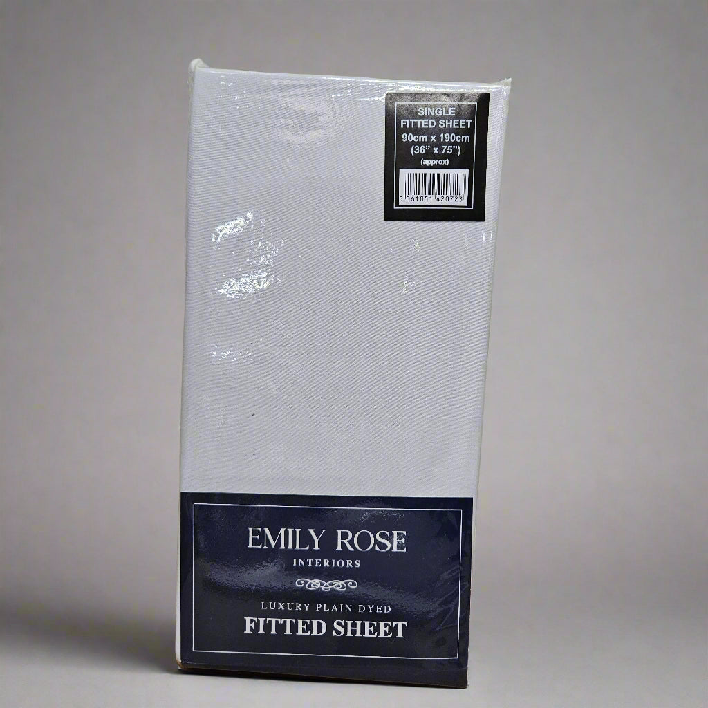 Single Microfibre Fitted Sheets