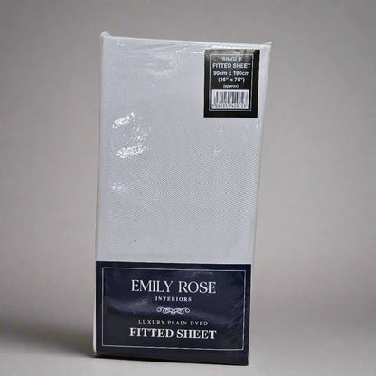 Single Microfibre Fitted Sheets