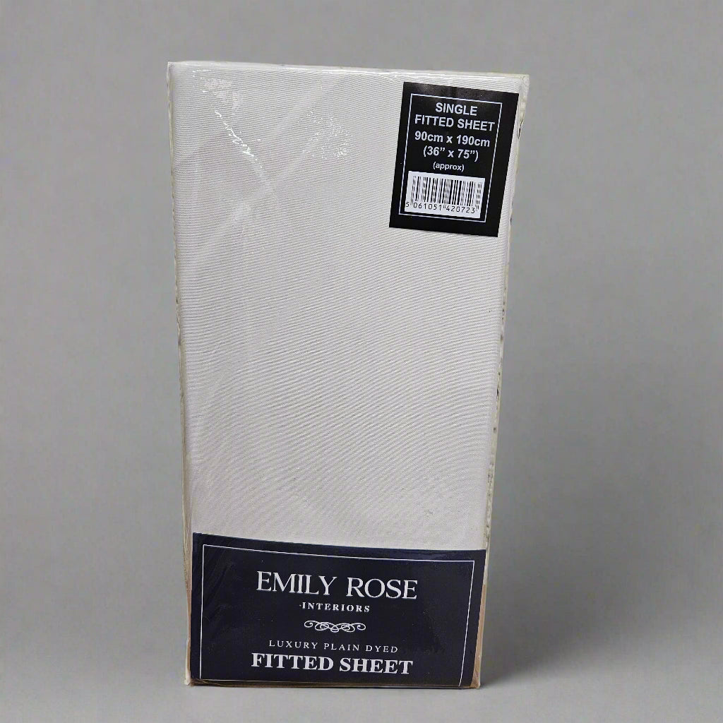 Single Microfibre Fitted Sheets