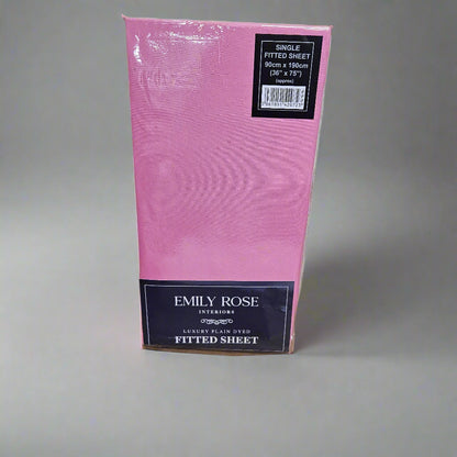 Single Microfibre Fitted Sheets