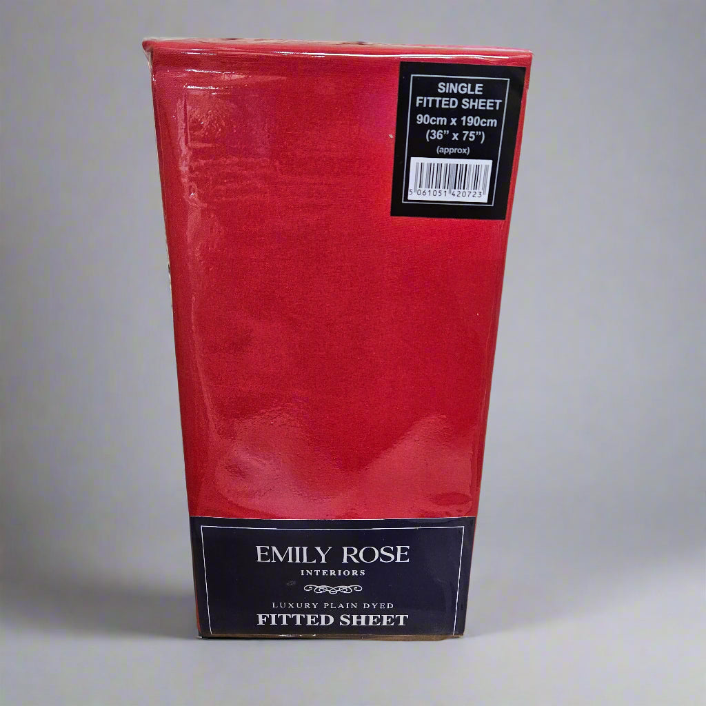 Single Microfibre Fitted Sheets
