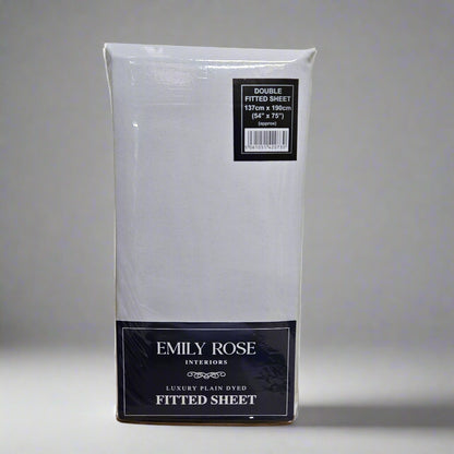 Double Microfibre Fitted Sheets