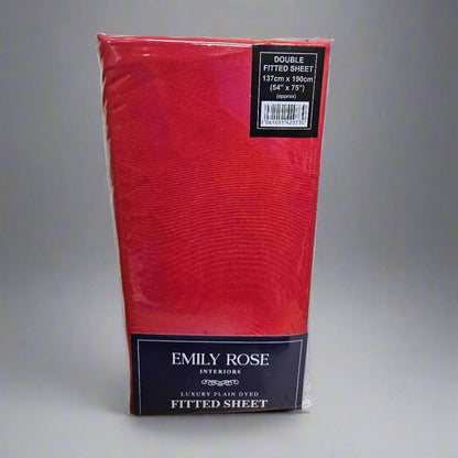 Double Microfibre Fitted Sheets