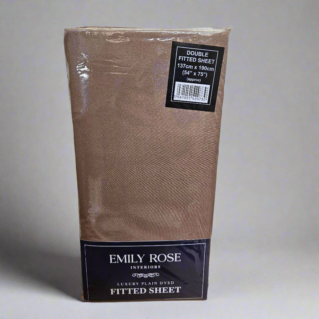 Double Microfibre Fitted Sheets