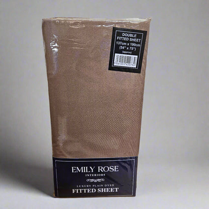 Double Microfibre Fitted Sheets