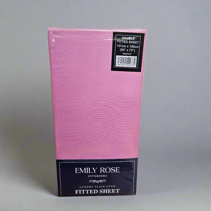Double Microfibre Fitted Sheets