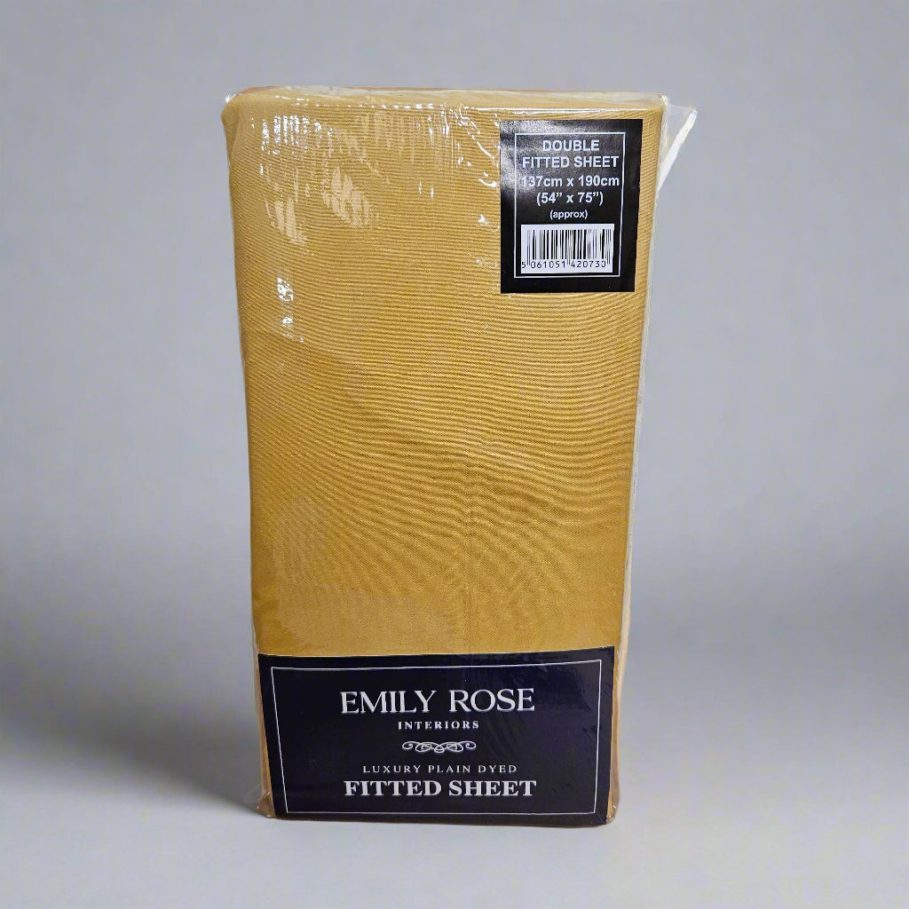 Double Microfibre Fitted Sheets