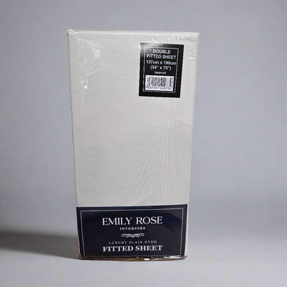 Double Microfibre Fitted Sheets