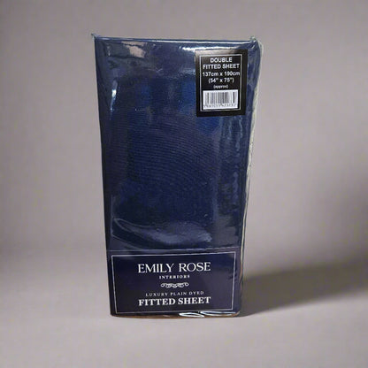 Double Microfibre Fitted Sheets
