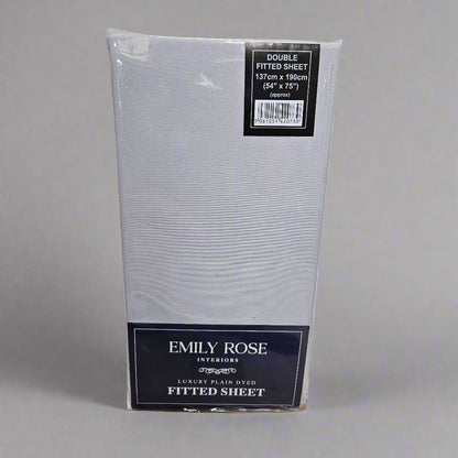 Double Microfibre Fitted Sheets