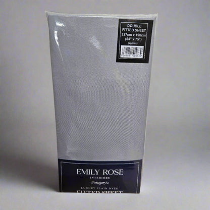 Double Microfibre Fitted Sheets