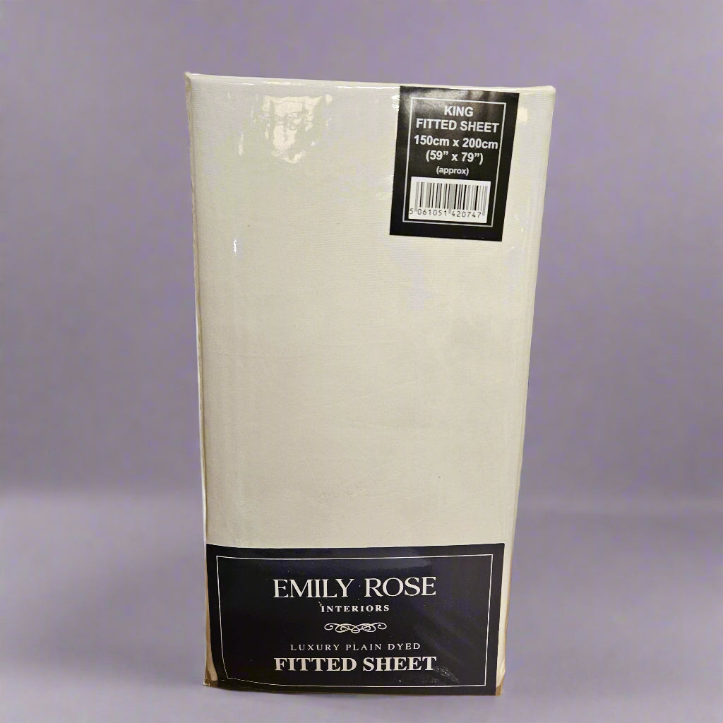 Kingsize Microfibre Fitted Sheets
