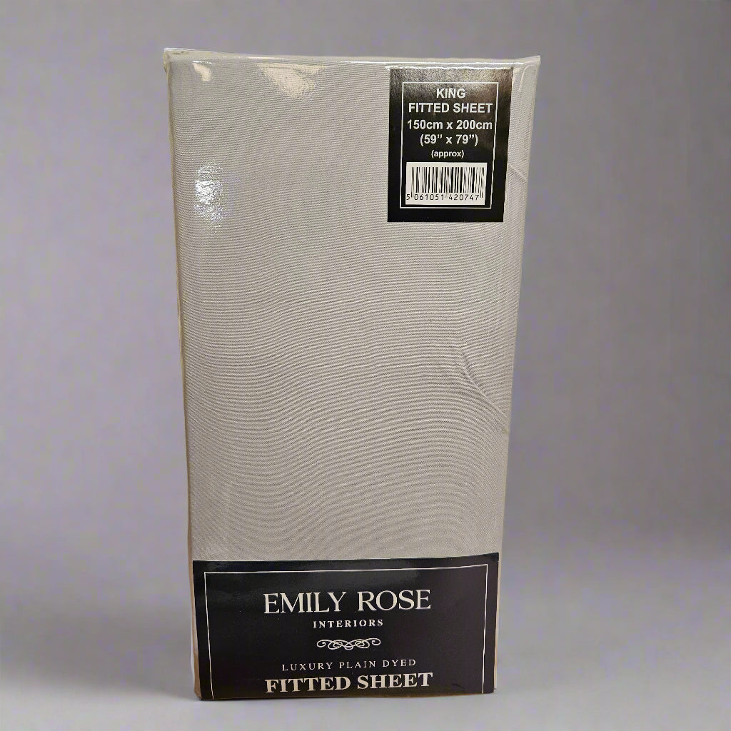 Kingsize Microfibre Fitted Sheets