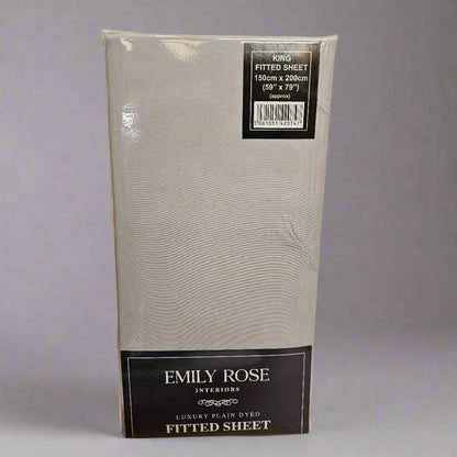 Kingsize Microfibre Fitted Sheets