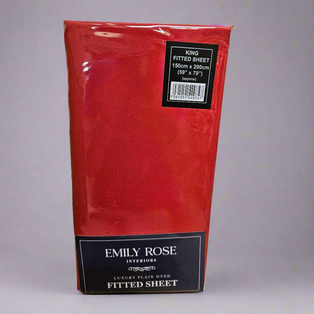Kingsize Microfibre Fitted Sheets