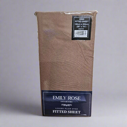 Kingsize Microfibre Fitted Sheets