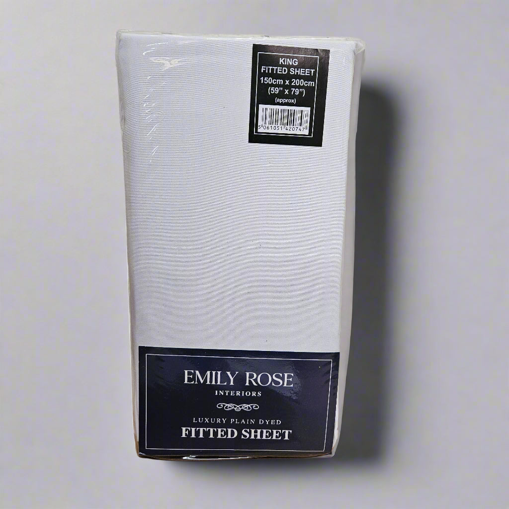 Kingsize Microfibre Fitted Sheets