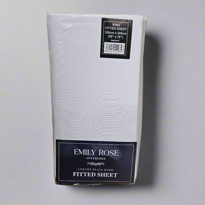 Kingsize Microfibre Fitted Sheets