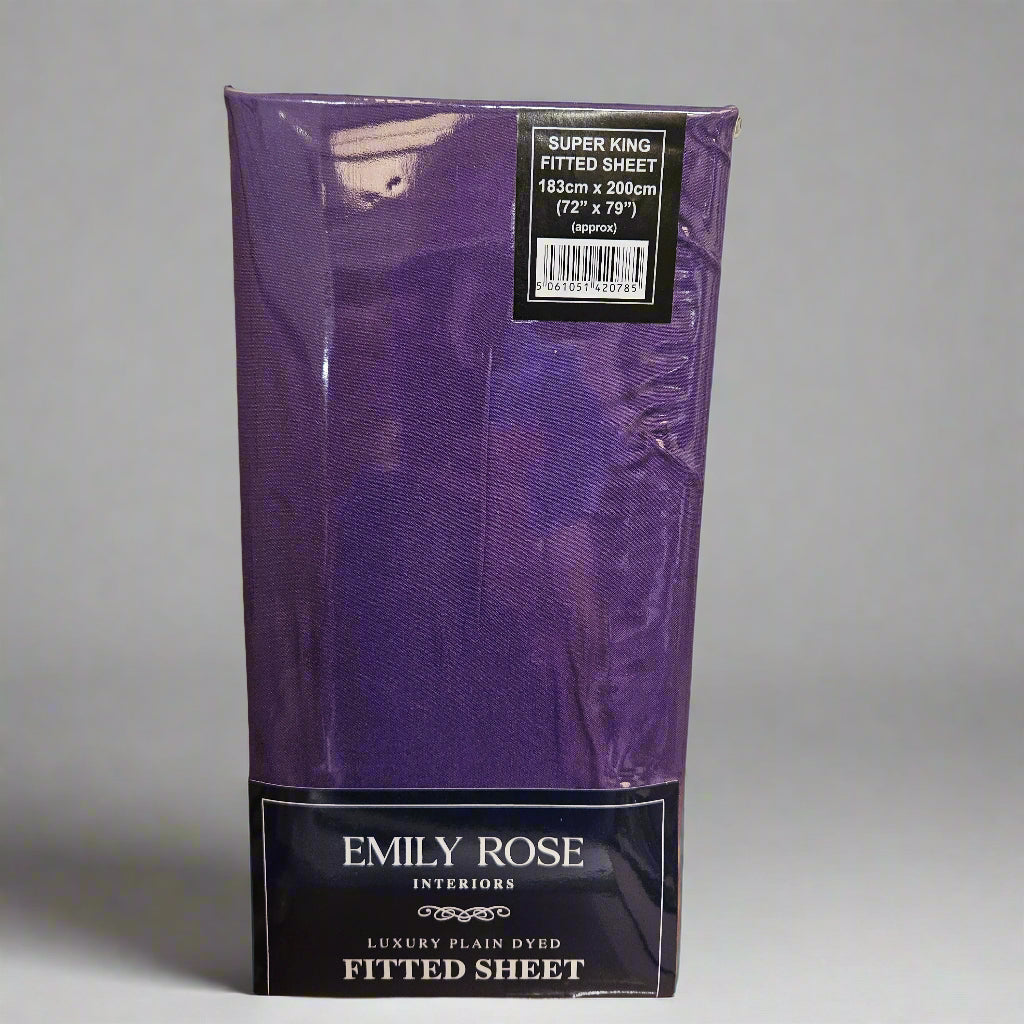 SuperKing Microfibre Fitted Sheets