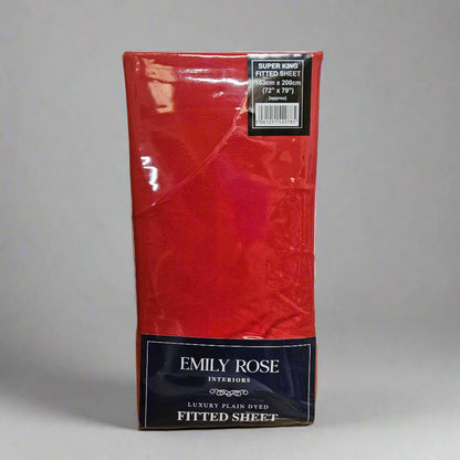 SuperKing Microfibre Fitted Sheets